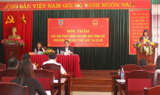 Phổ biến giáo dục pháp luật: Tích cực ứng dụng công nghệ thông tin 