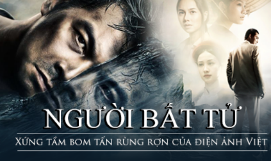 Tấm poster của phim "Người bất tử"