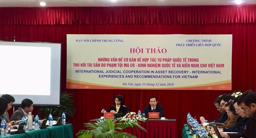 Tại Hội thảo, nhiều giải pháp được thảo luận để tăng cường hiệu quả thu hồi tài sản do phạm tội.
