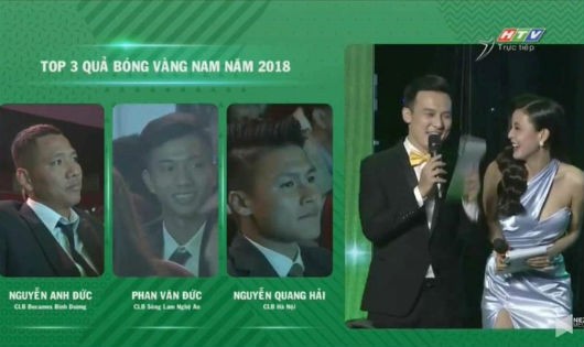 Lễ trao giải Qủa bóng vàng  2018 bị khán giả la ó vì MC dẫn kém duyên