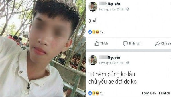 Nghi phạm đăng status lên trang cá nhân sau khi giết người