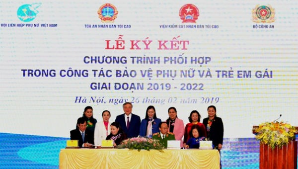 Bốn cơ quan ký Chương trình phối hợp 