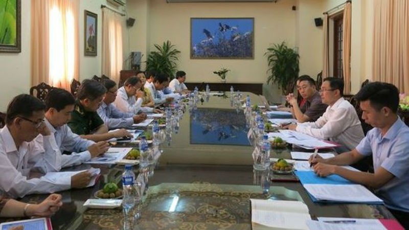 Vụ Phổ biến giáo dục pháp luật (Bộ Tư pháp) và đại diện lãnh đạo Vụ Pháp chế Bộ Văn hóa, Thể thao và Du lịch, Bộ Y tế kiểm tra công tác phổ biến giáo dục pháp luật tại tỉnh Đồng Tháp.