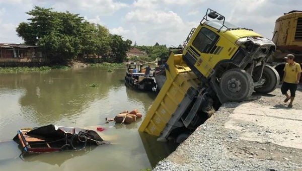 Hiện trường vụ tai nạn