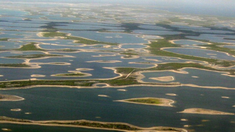 Một phần quốc đảo Kiribati.