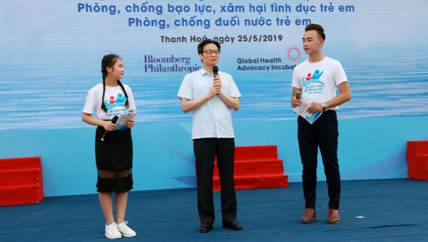 Phó Thủ tướng Vũ Đức Đam phát biểu tại lễ phát động 