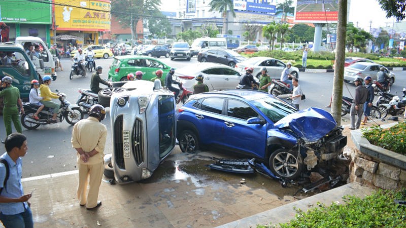 Hiện trường vụ tai nạn