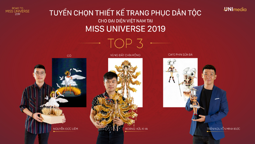 Top 3 trang phục dân tộc cho Á hậu Hoàng Thùy tại Miss Universe