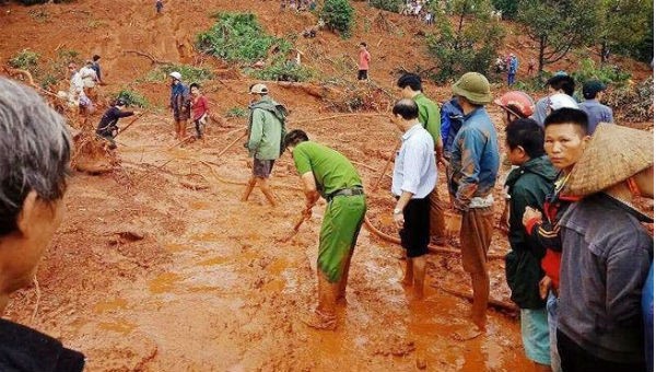 Sạt lở ở Tây Nguyên