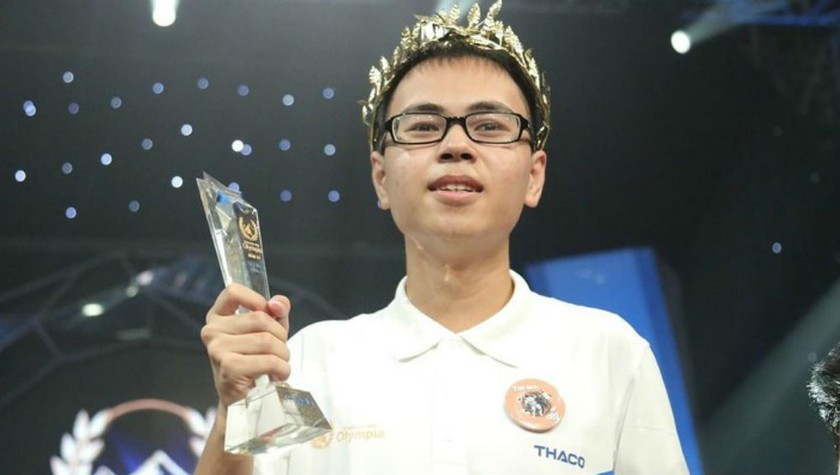 Trần Thế Trung - Quán quân “Đường lên đỉnh Olympia 2019” và những giọt nước mắt hạnh phúc.