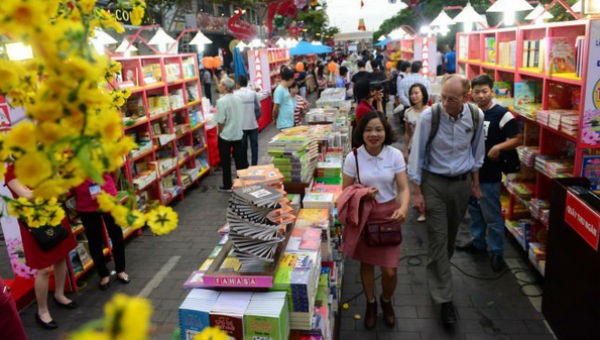 Sẽ có 65.000 đầu sách được bán tại Lễ hội Đường sách Tết Canh Tý 2020.