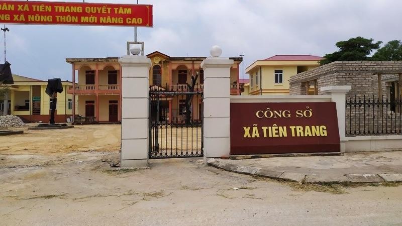 Công sở xã Tiên Trang.