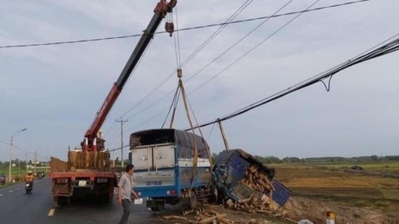 Vụ tai nạn ở Bà Rịa Vũng Tàu khiến 1 người phụ nữ tử vong.