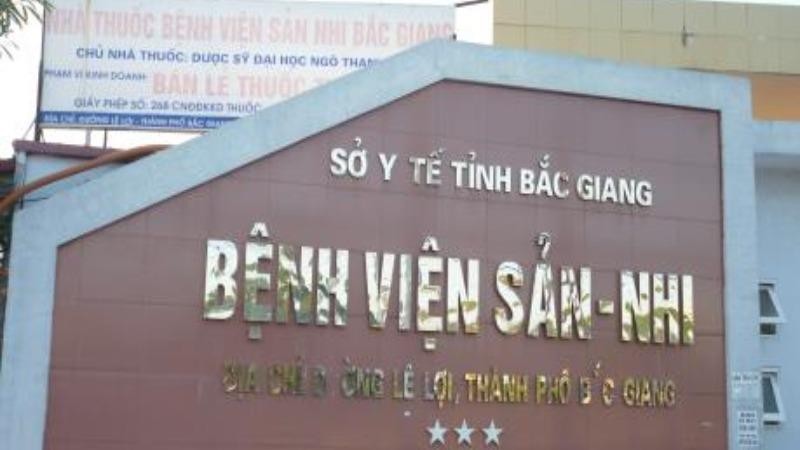 Bệnh viện Sản nhi Bắc Giang.