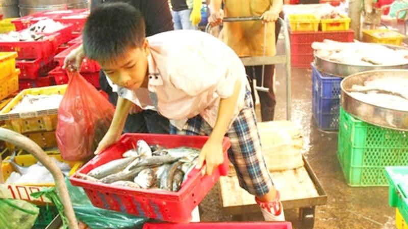 Lao động trẻ em. (Ảnh minh họa)