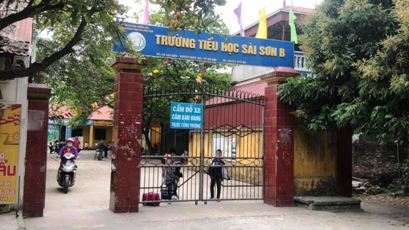 Trường tiểu học Sài Sơn B.