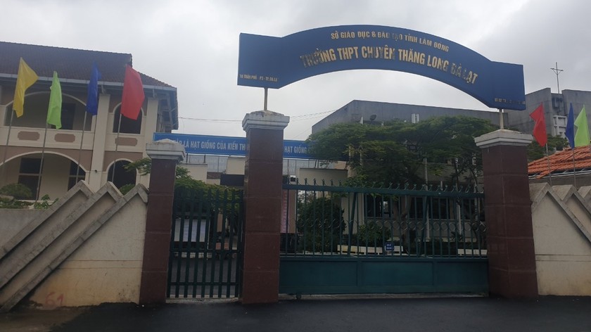 Trường THPT Chuyên Thăng Long nơi diễn ra kỳ thi chọn học sinh vào đội tuyển học sinh giỏi quốc gia năm 2023-2024.