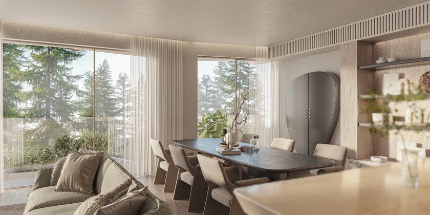 Thiên nhiên là tác phẩm nghệ thuật chính tại mỗi căn Sky Villas &amp; Sky Mansions.