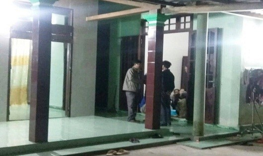 Ngôi nhà nơi xảy ra vụ án mạng khiến bà Y. tử vong