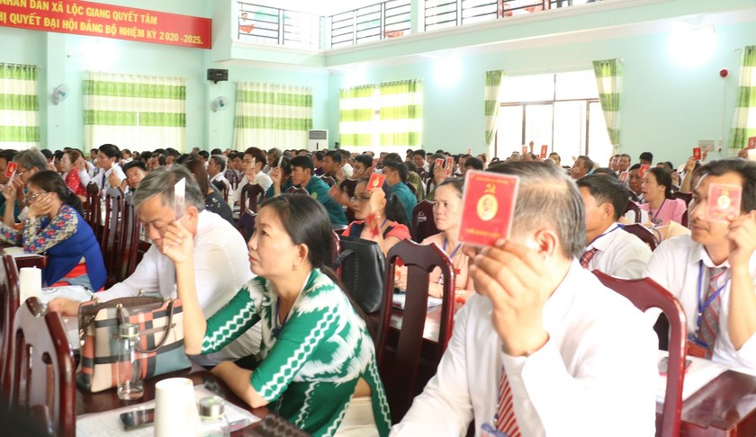 Đại biểu thống nhất một số nội dung tại Đại hội