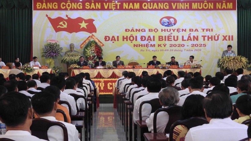 Đại hội Đại biểu Đảng bộ huyện Ba Tri  lần thứ XII nhiệm kỳ 2020 – 2025 đã được tổ chức thành công tốt đẹp.