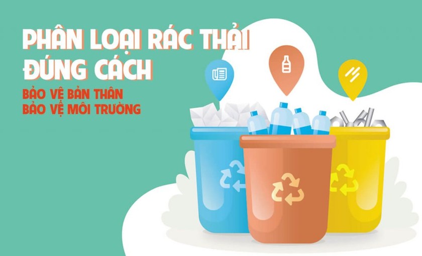 Long An, Bến Tre tích cực thực hiện phân loại rác tại nguồn