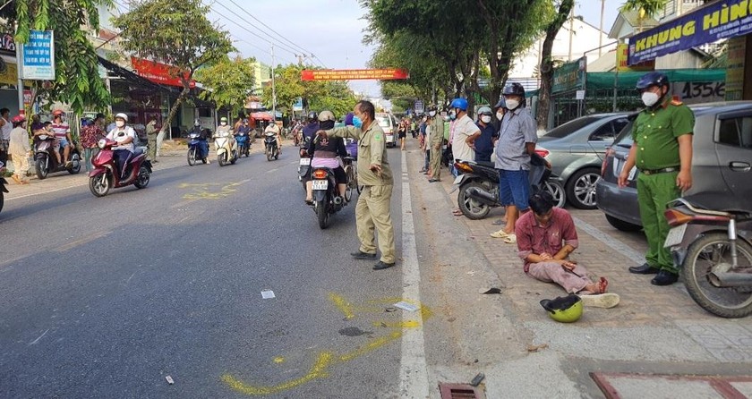 Tai nạn liên hoàn tại TP Mỹ Tho khiến 2 người thương vong