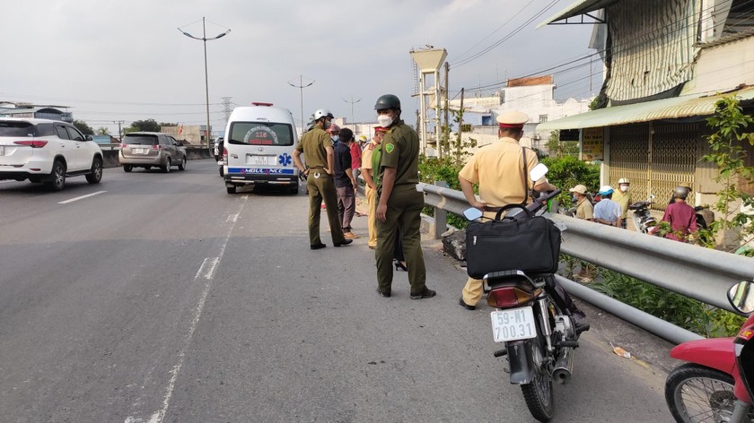 Tiền Giang: Nam thanh niên tử vong tại chỗ sau tai nạn giao thông