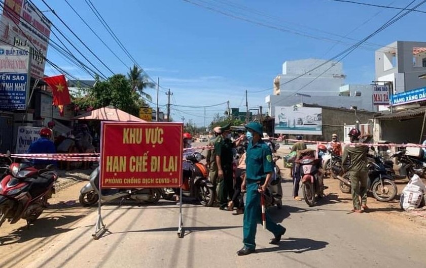 Từ hôm nay, 4 phường ở Hoài Nhơn thực hiện giãn cách xã hội. 