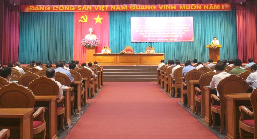 Quang cảnh hội nghị.