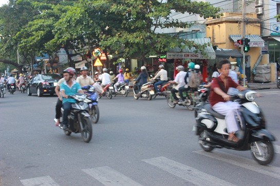 Tuyến đường giao nhau giữa Ông Ích Khiêm và Trần Cao Vân được các đối tượng hẹn nhau giải quyết mâu thuẫn