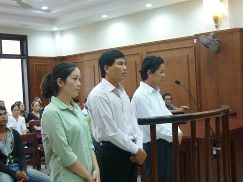 3 bị cáo tại tòa