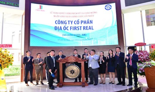 First Real chính thức ra mắt giao dịch trên sàn HOSE