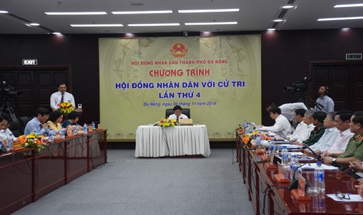 Chương trình HĐND với cứ tri