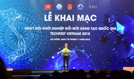 Khai mạc ngày hội khởi nghiệp sáng tạo Quốc gia Techfest 2018