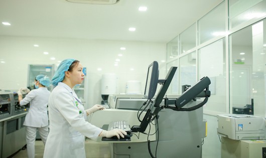 Khoa xét nghiệm của Bệnh viện