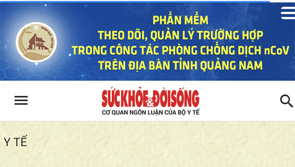 Quảng Nam chính thức vận hành phần mềm theo dõi, quản lý về dịch bệnh Covid-19 trên địa bàn.