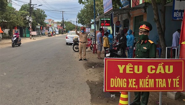 Tăng cường kiểm soát, ngăn dịch bệnh COvid-19 tại Quảng Nam