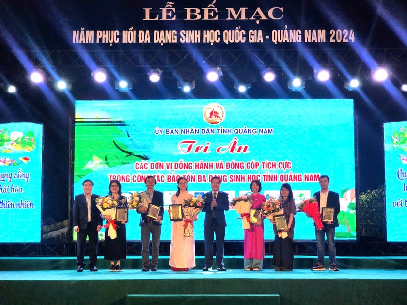 Bế mạc Năm phục hồi đa dạng sinh học quốc gia - Quảng Nam 2024