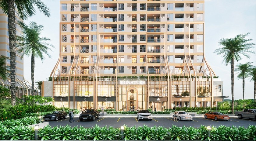 Với diện tích hơn 23.000m2, dự án được quy hoạch gồm 4 tòa tháp cao 40 tầng Signature, Luxury và tháp đôi Legacy.