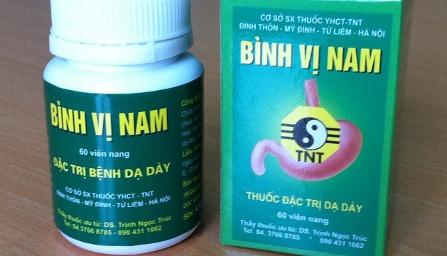 Đình chỉ lưu hành thuốc y học cổ truyền chữa dạ dày