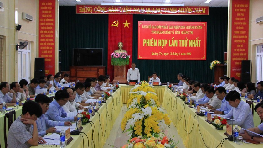 Việc hợp nhất tỉnh Quảng Bình và tỉnh Quảng Trị thành tỉnh Quảng Trị mới là một chủ trương lớn, mang tính lịch sử, thể hiện quyết tâm rất cao của Đảng trong việc tinh gọn tổ chức bộ máy.