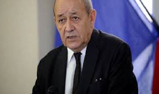 Bộ trưởng Quốc phòng Pháp Jean-Yves Le Drian.