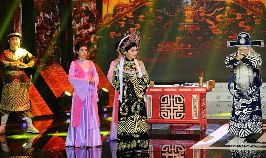 Một tiết mục cải lương trong game show  “Cùng nhau tỏa sáng”.