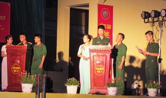 Trung đoàn 246 tổ chức Hội thi pháp luật.