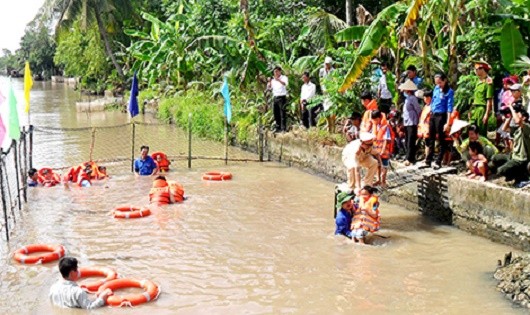 Tác động tích cực từ mô hình “phòng chống đuối nước” 