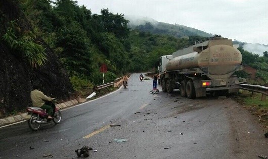 Hiện trường vụ tai nạn