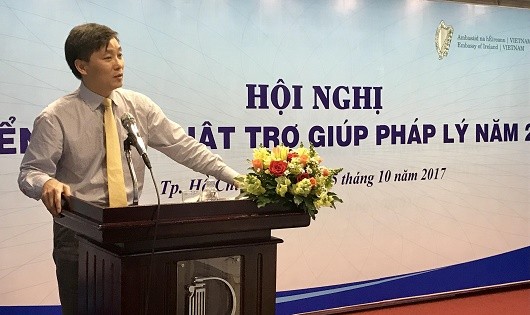 Thứ trưởng Nguyễn Khánh Ngọc phát biểu tại Hội nghị.