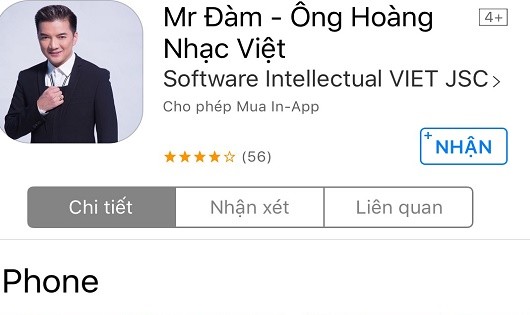 Nghệ sĩ và cuộc chơi ứng dụng  trên điện thoại di động