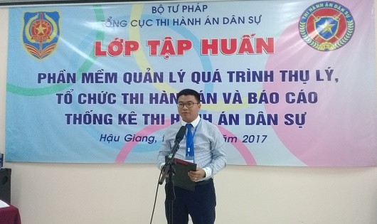 Thời gian qua Tổng cục THADS rất quan tâm đến công tác thống kê, trong đó có tập huấn nghiệp vụ.